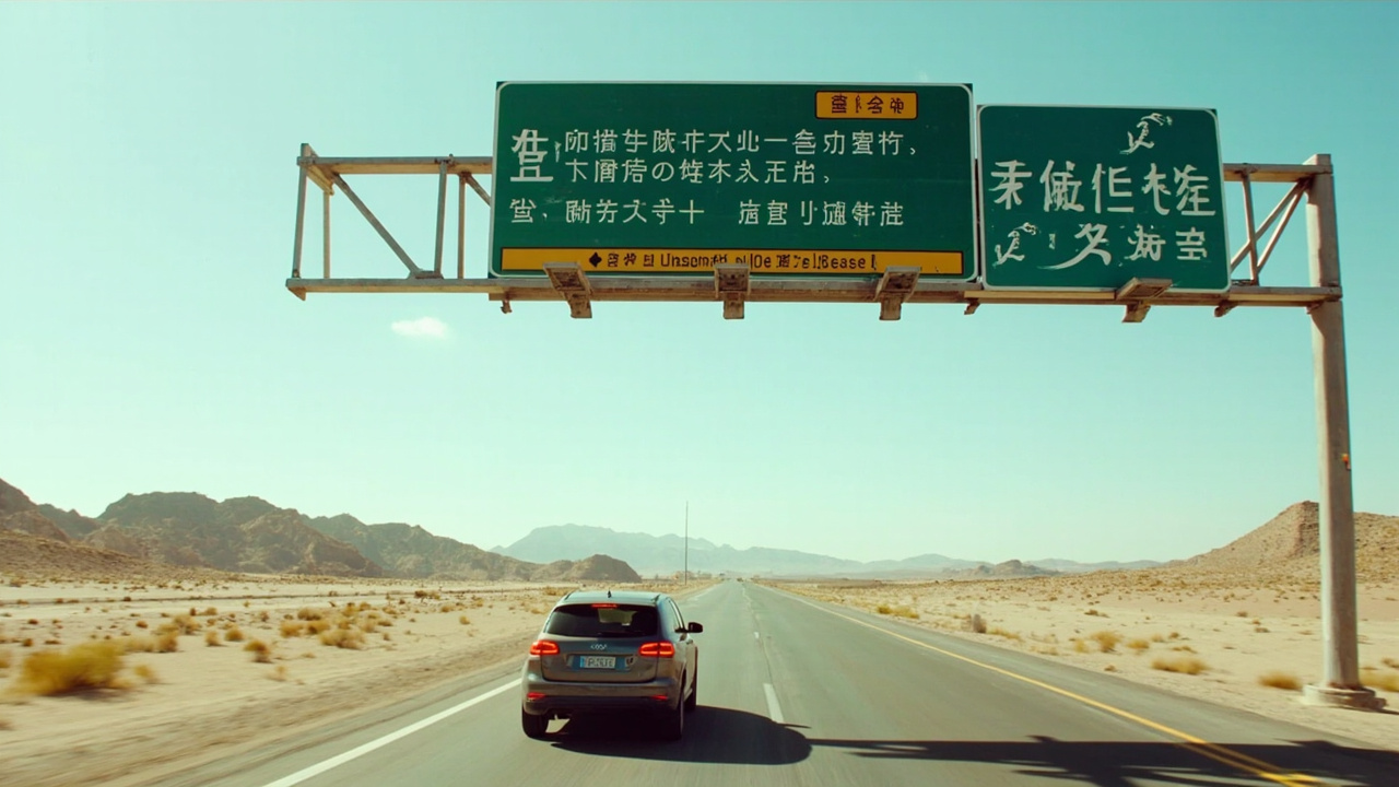 Road sign that could trick an AI autonomous vehicle