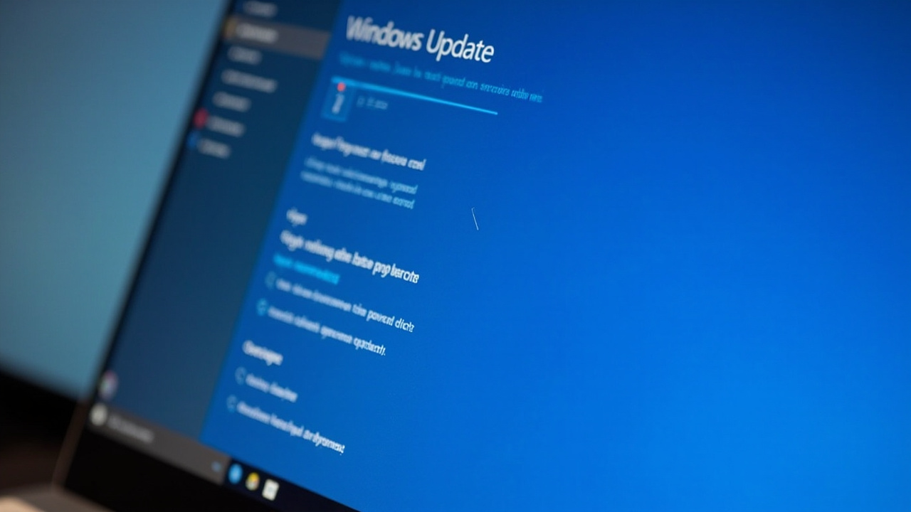 Windows Update installing security patches