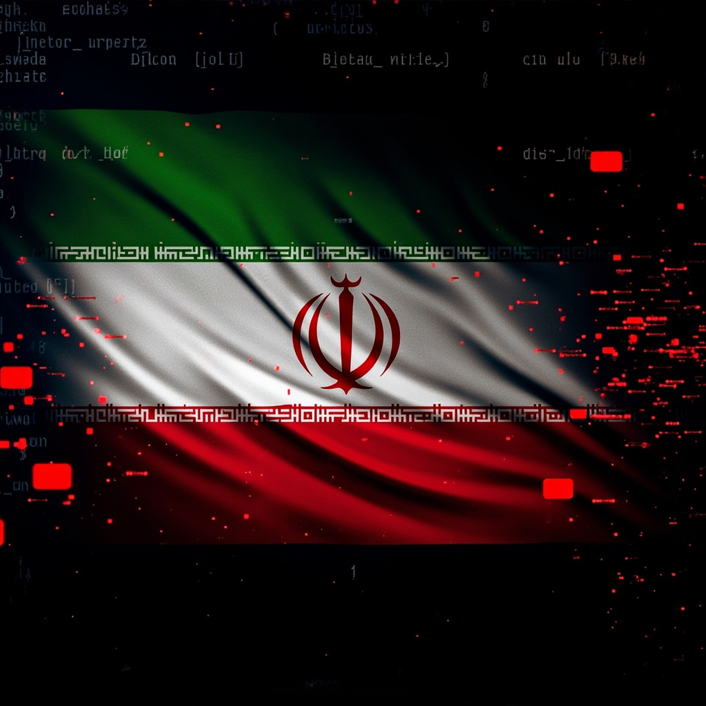 Iran cyber warfare concept