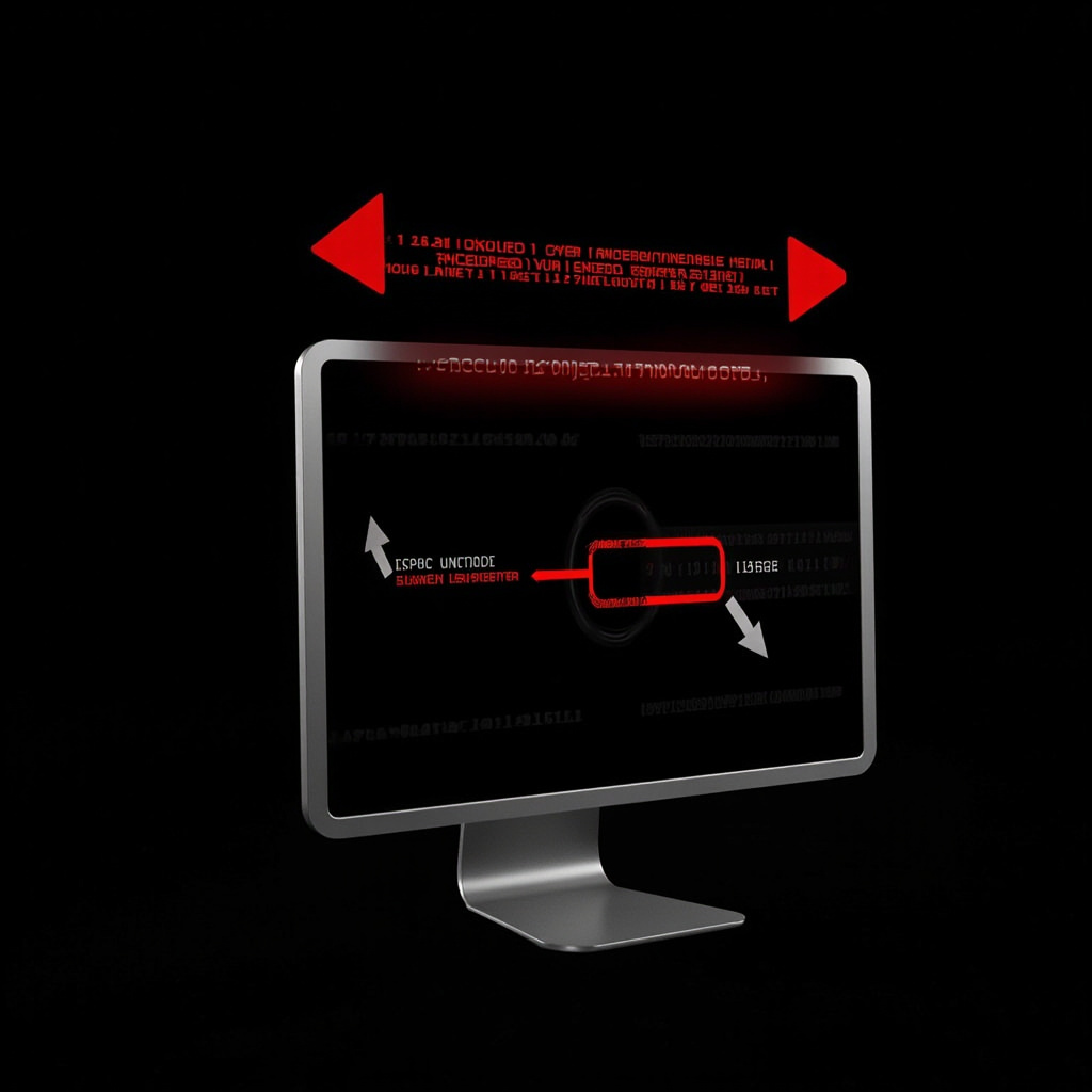 Malicious software update attack visualization