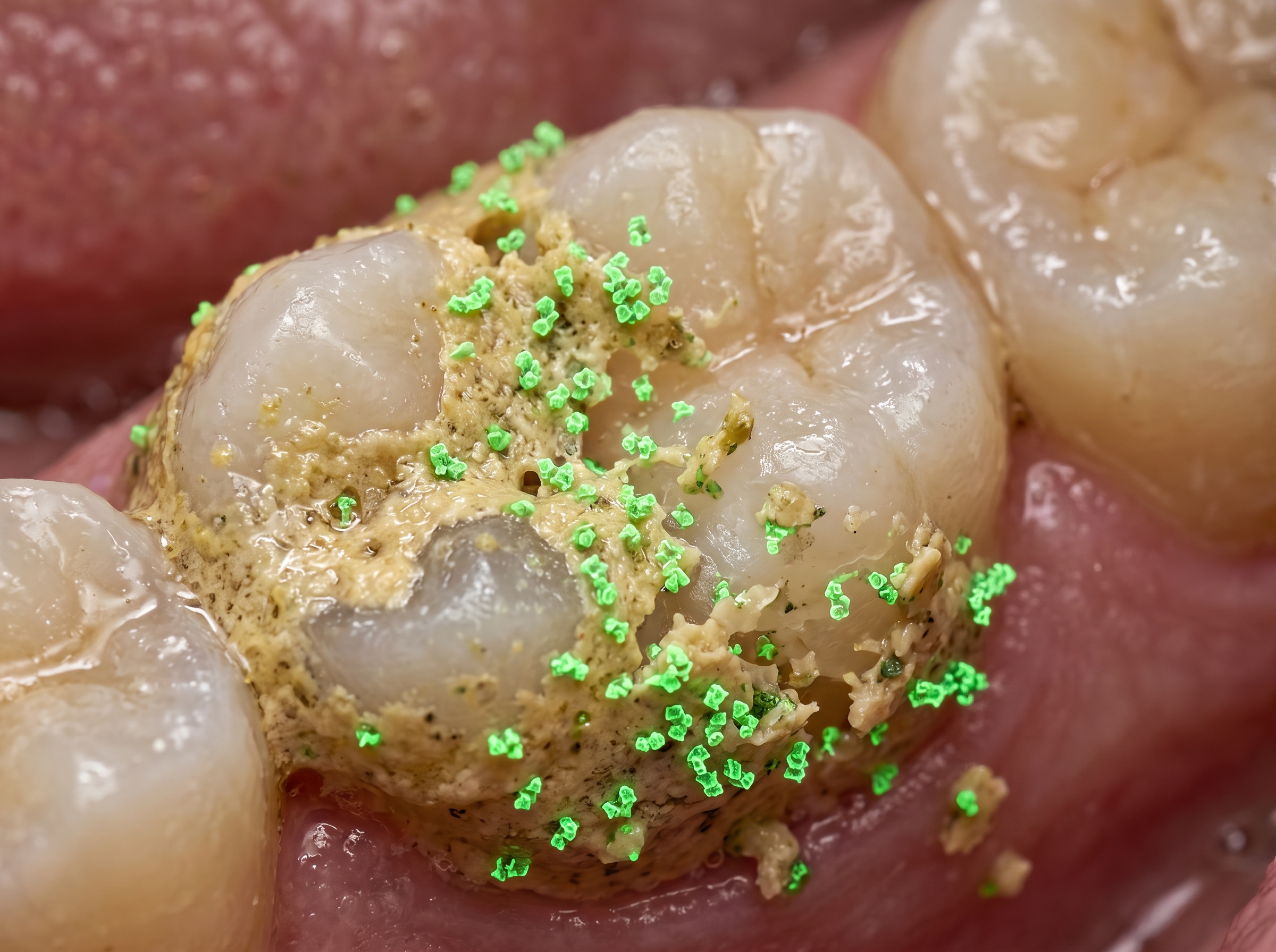 Caries of the future could be prevented with plant-made antimicrobial peptides that target dental plaque — detail image