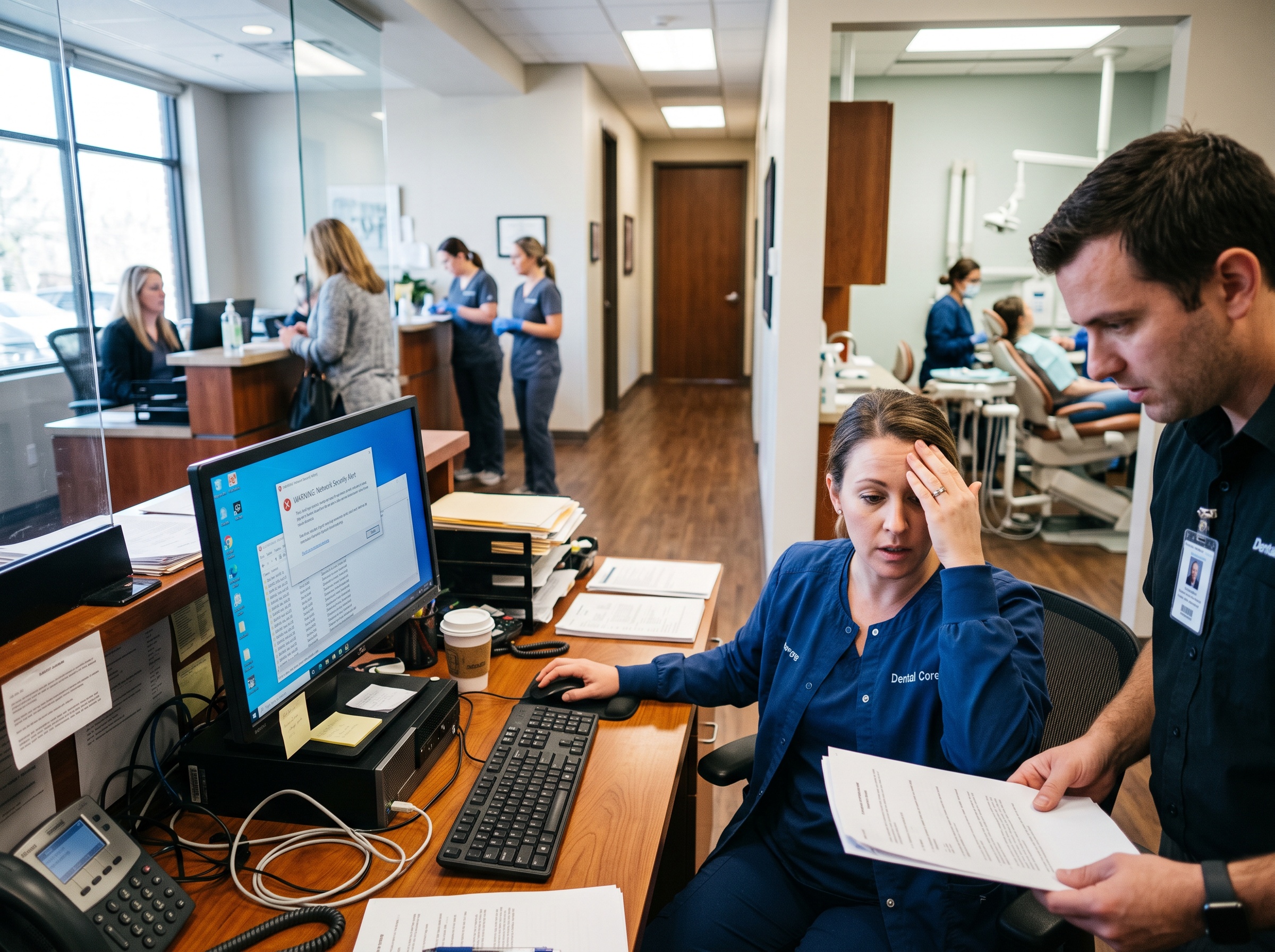 Dental Practice Cybersecurity Alert — context image