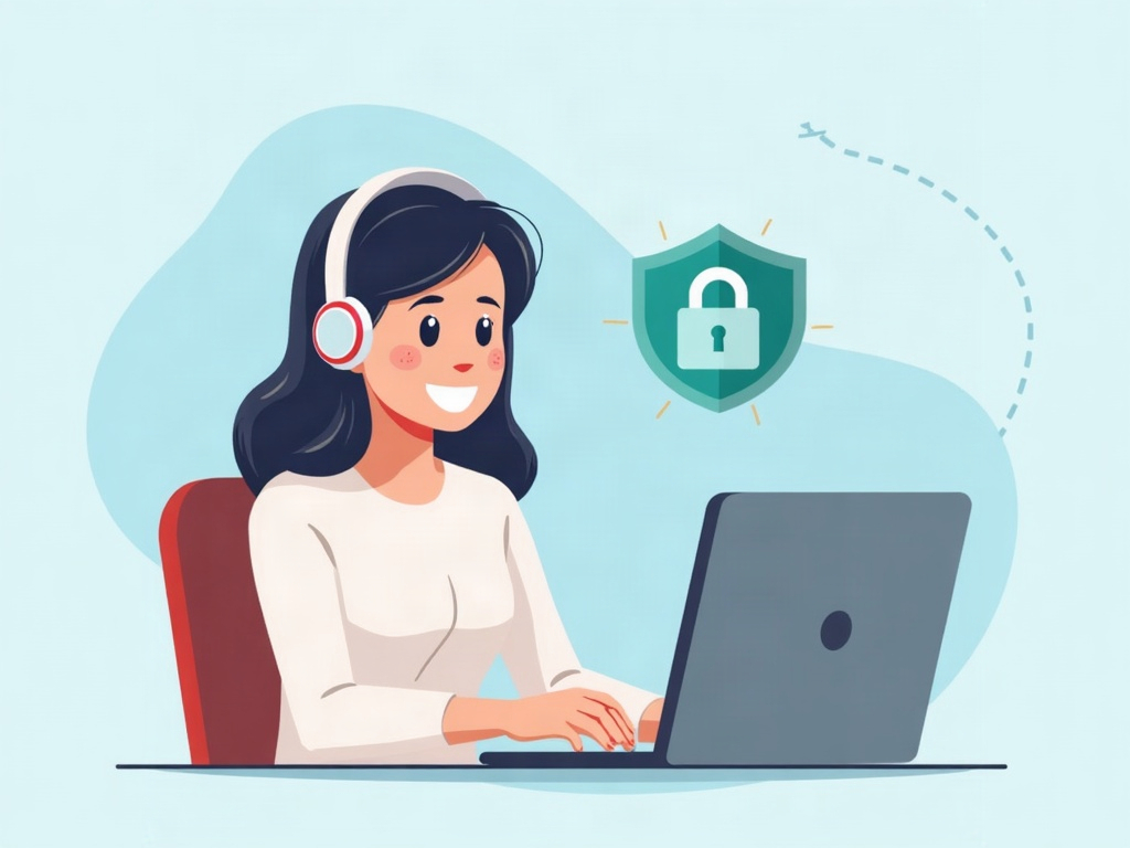 How To Protect Yourself Online — concept image