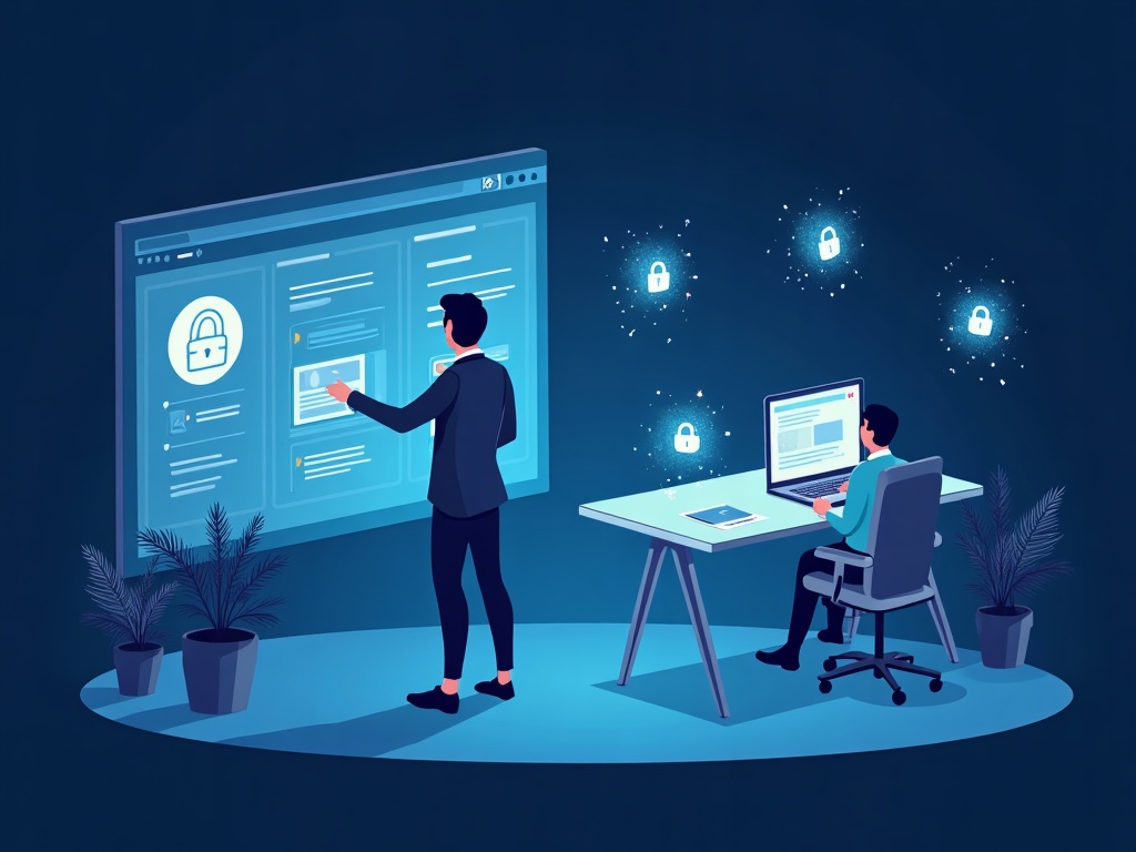 An administrator presses a revoke-all-sessions control and duplicate session tokens across the practice go dark, including the stolen copy held by a distant attacker