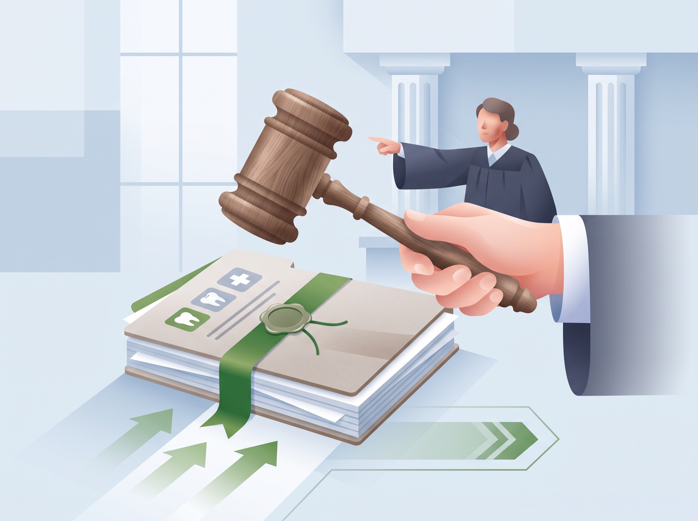 Judge rules lawsuit against dental giants can proceed — concept image