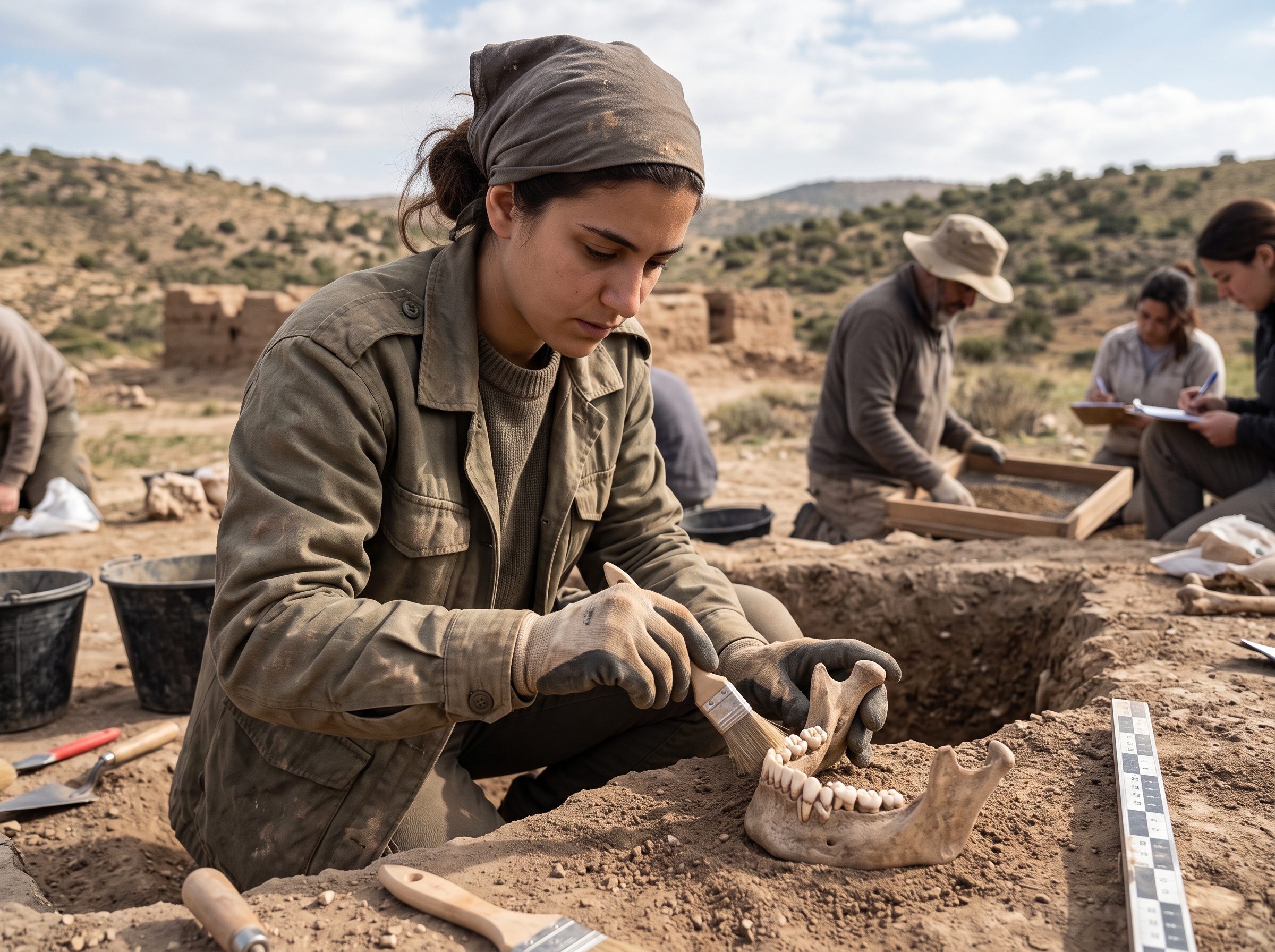 Malocclusion and dental crowding arose 12,000 years ago with earliest farmers — context image