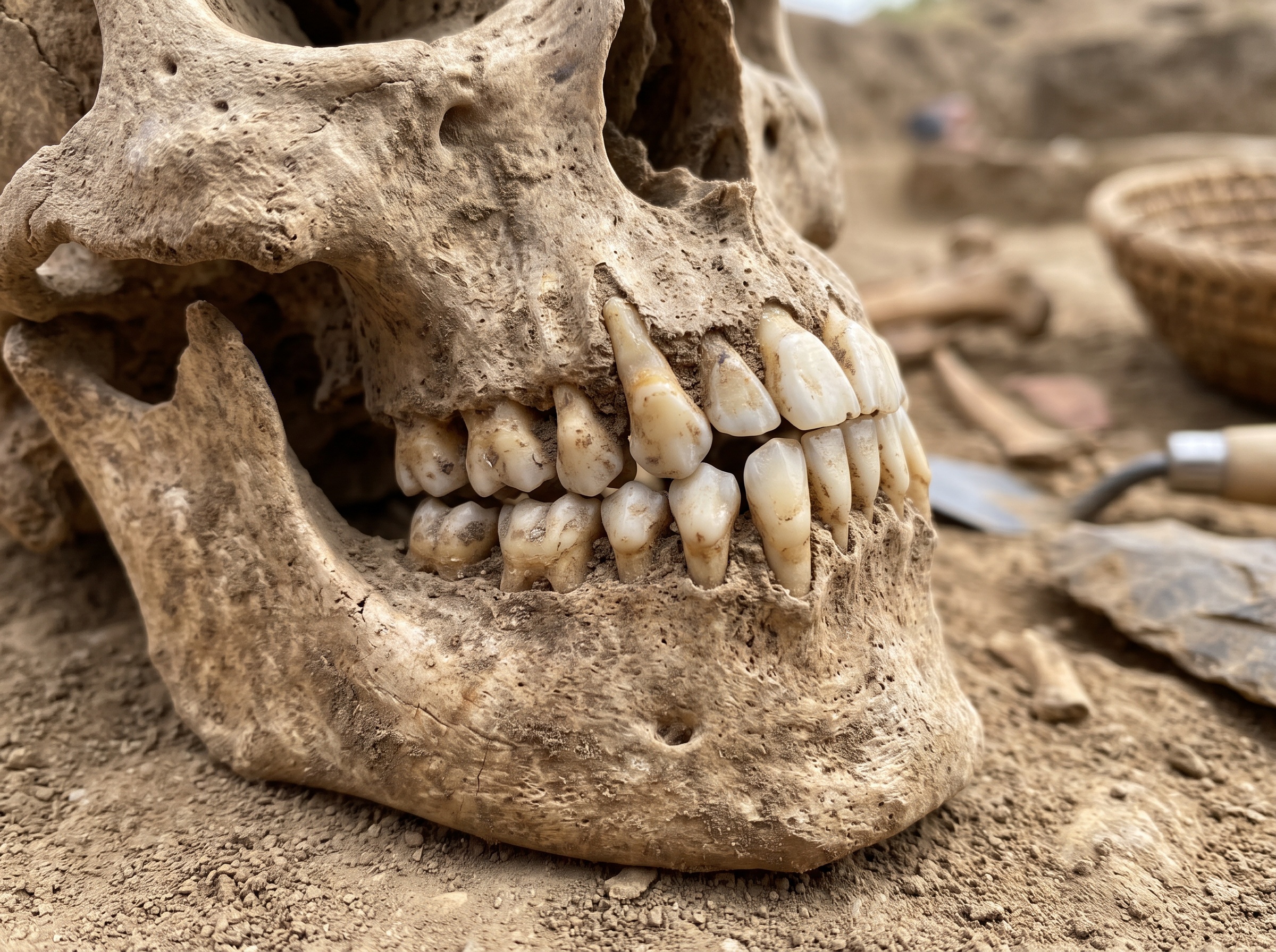 Malocclusion and dental crowding arose 12,000 years ago with earliest farmers — detail image