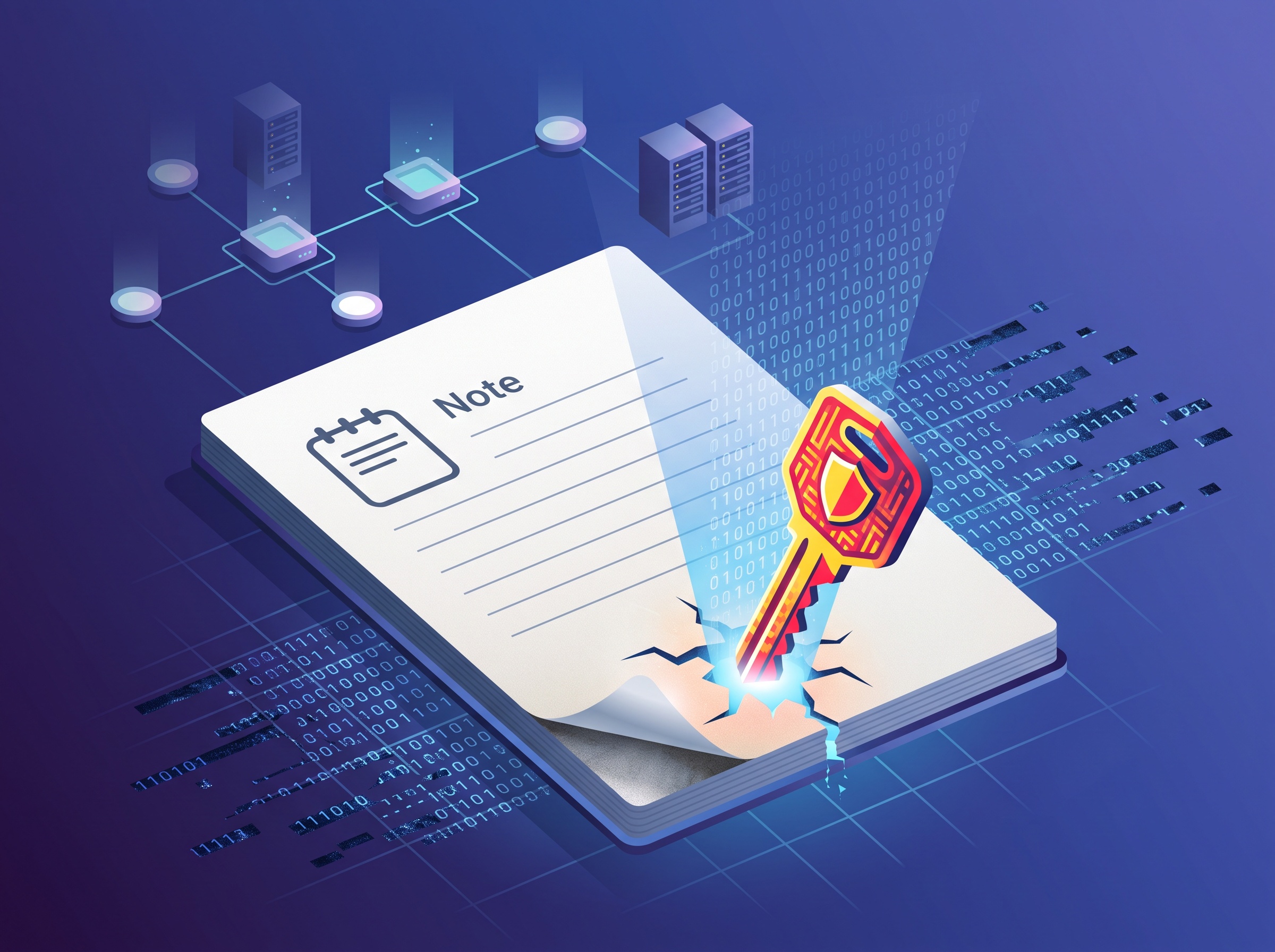 Windows Notepad Remote Code Execution Vulnerability (CVE-2026-20841) — concept image