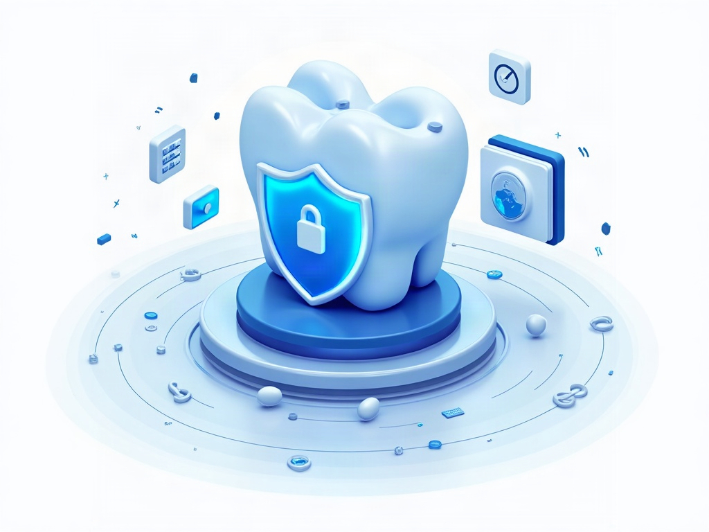 A well-managed, monitored VPN gateway with a shield, representing secured and watched remote access